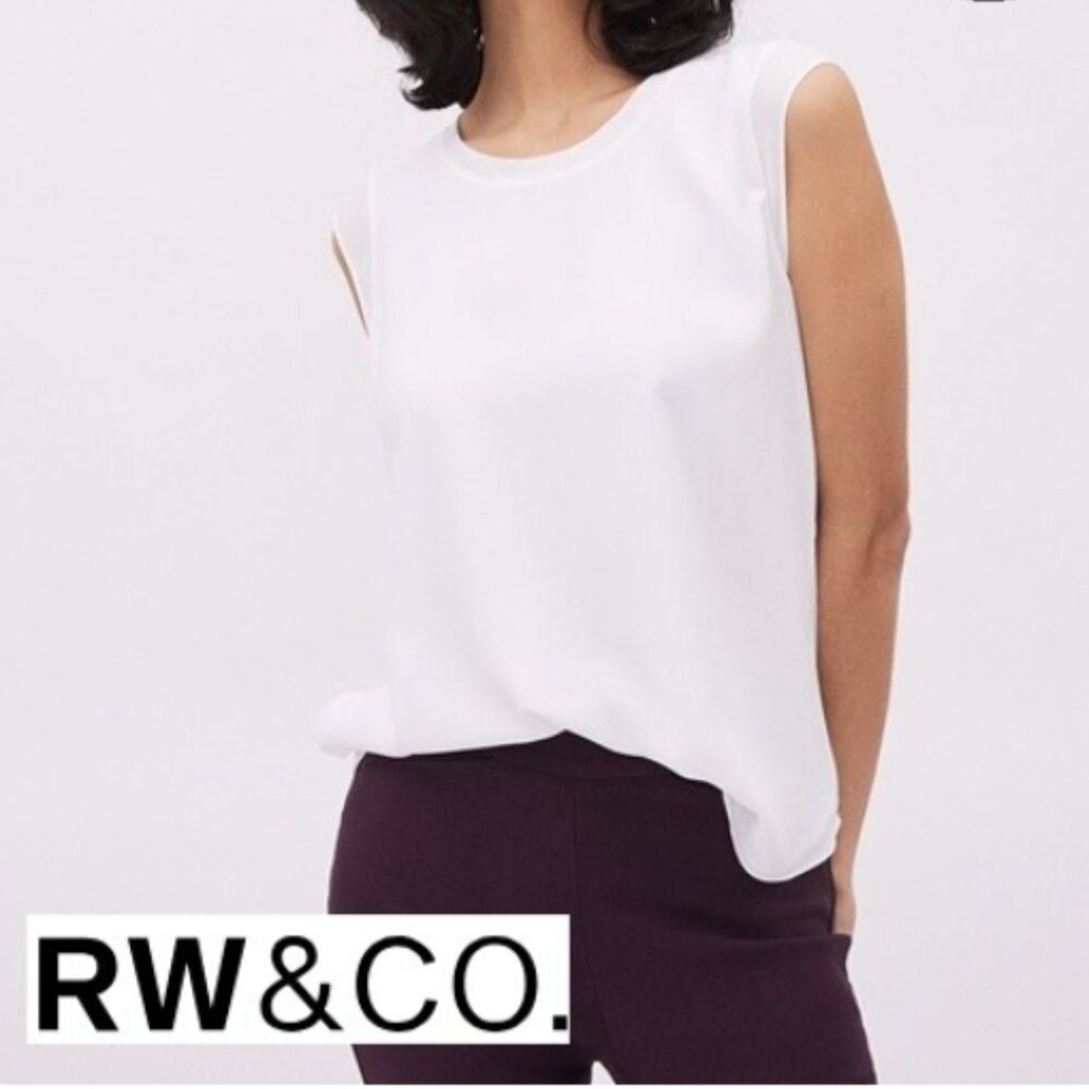 SILKY CREPE CAP SLEEVE BLOUSE